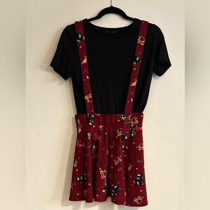 Fantastic Beasts Red Jumper/Skirt M